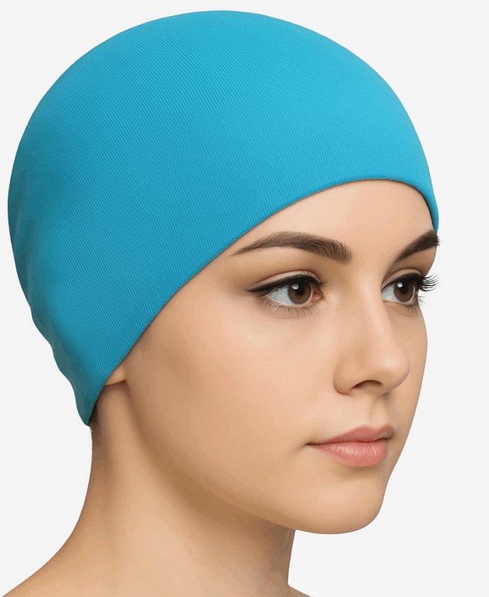 Bandeau Uni Bleu Azur