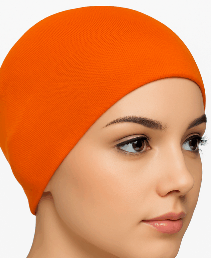 Bandeau Large Uni Orange