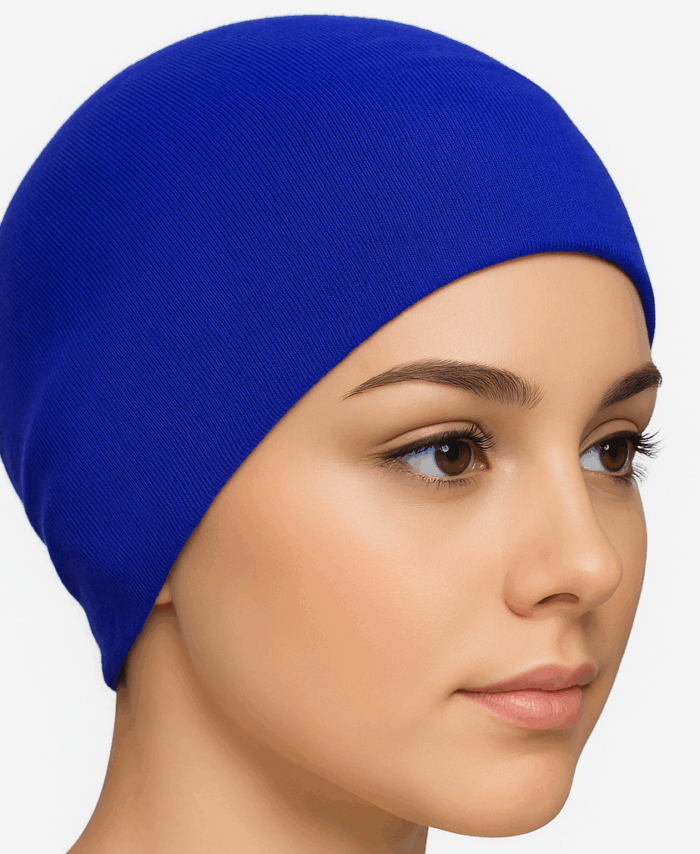 Bandeau Large Uni Bleu Roi