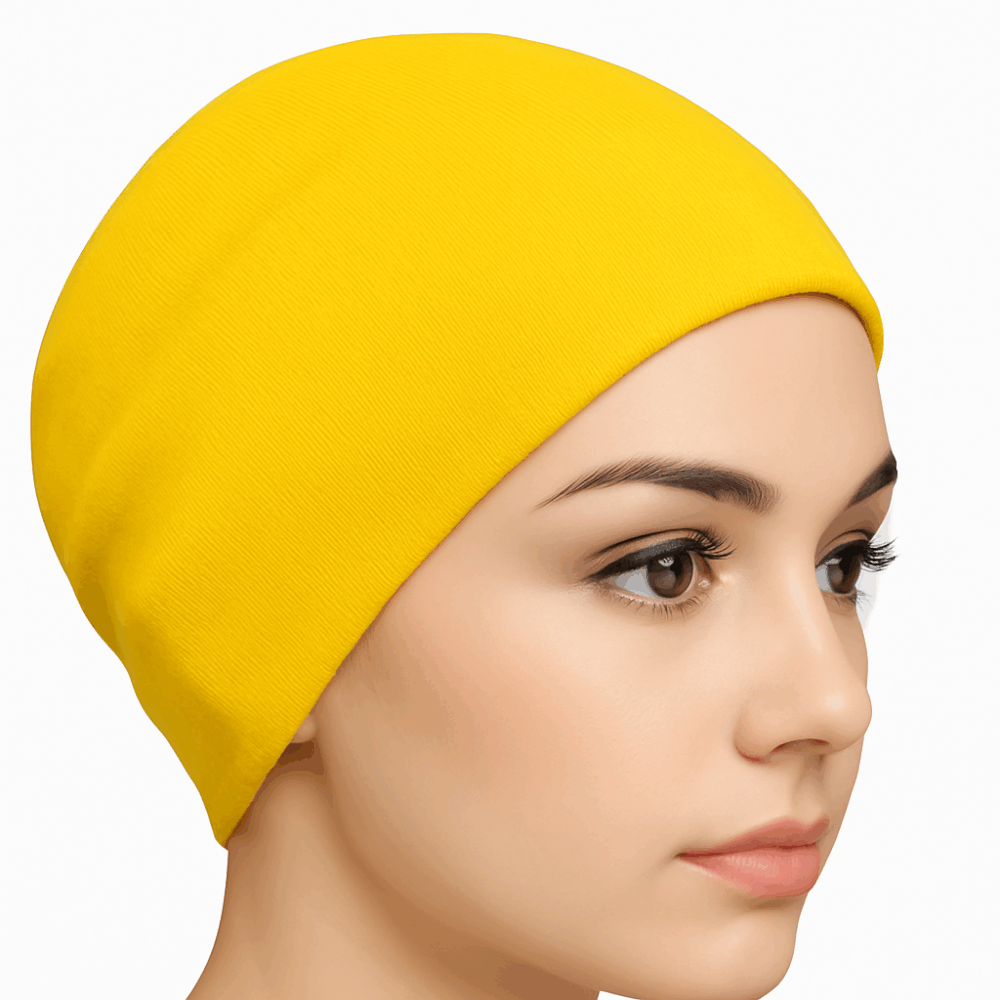 Bandeau Large Uni Jaune