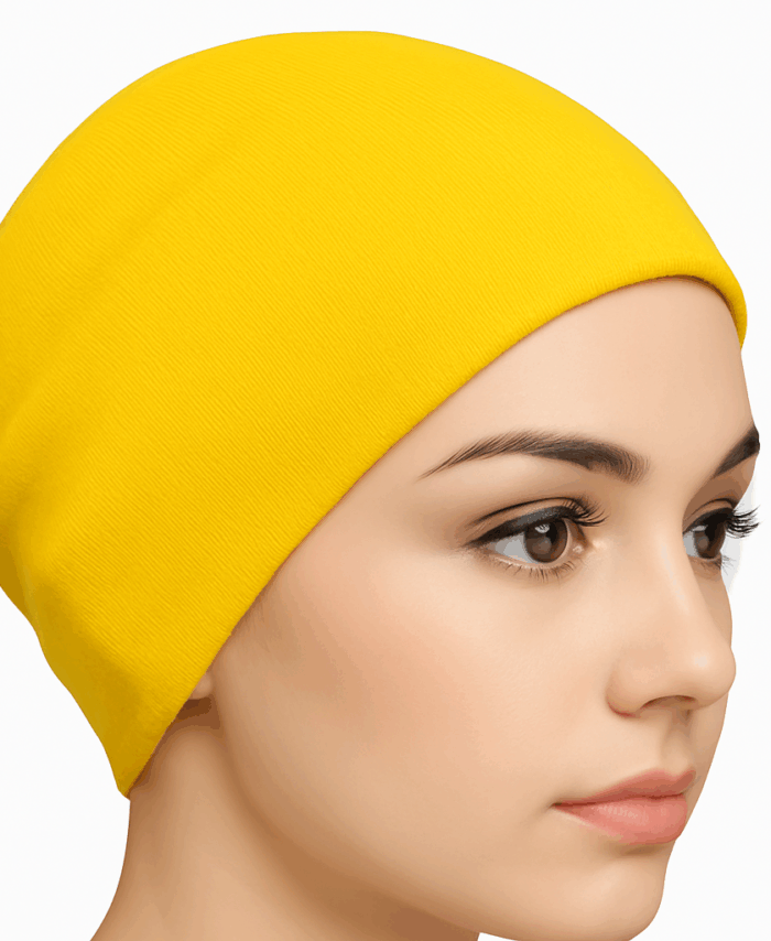 Bandeau Large Uni Jaune
