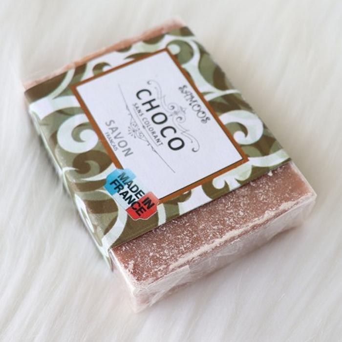 Savon Chocolat Naturel - Sans Colorant | Fabriqué en France